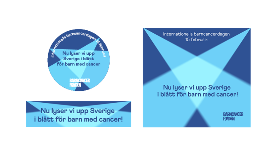 Barnsupporter Företag 3 månader Ljuspaket