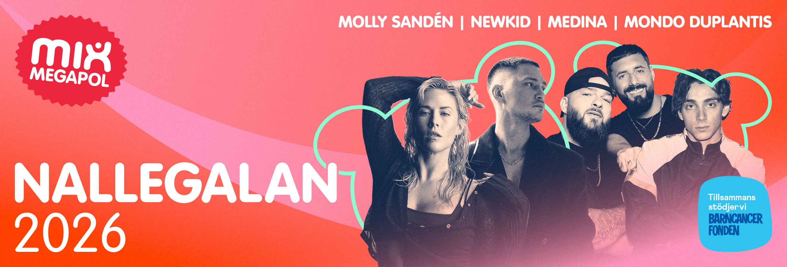 Headerbild för Nallegalan med årets artister