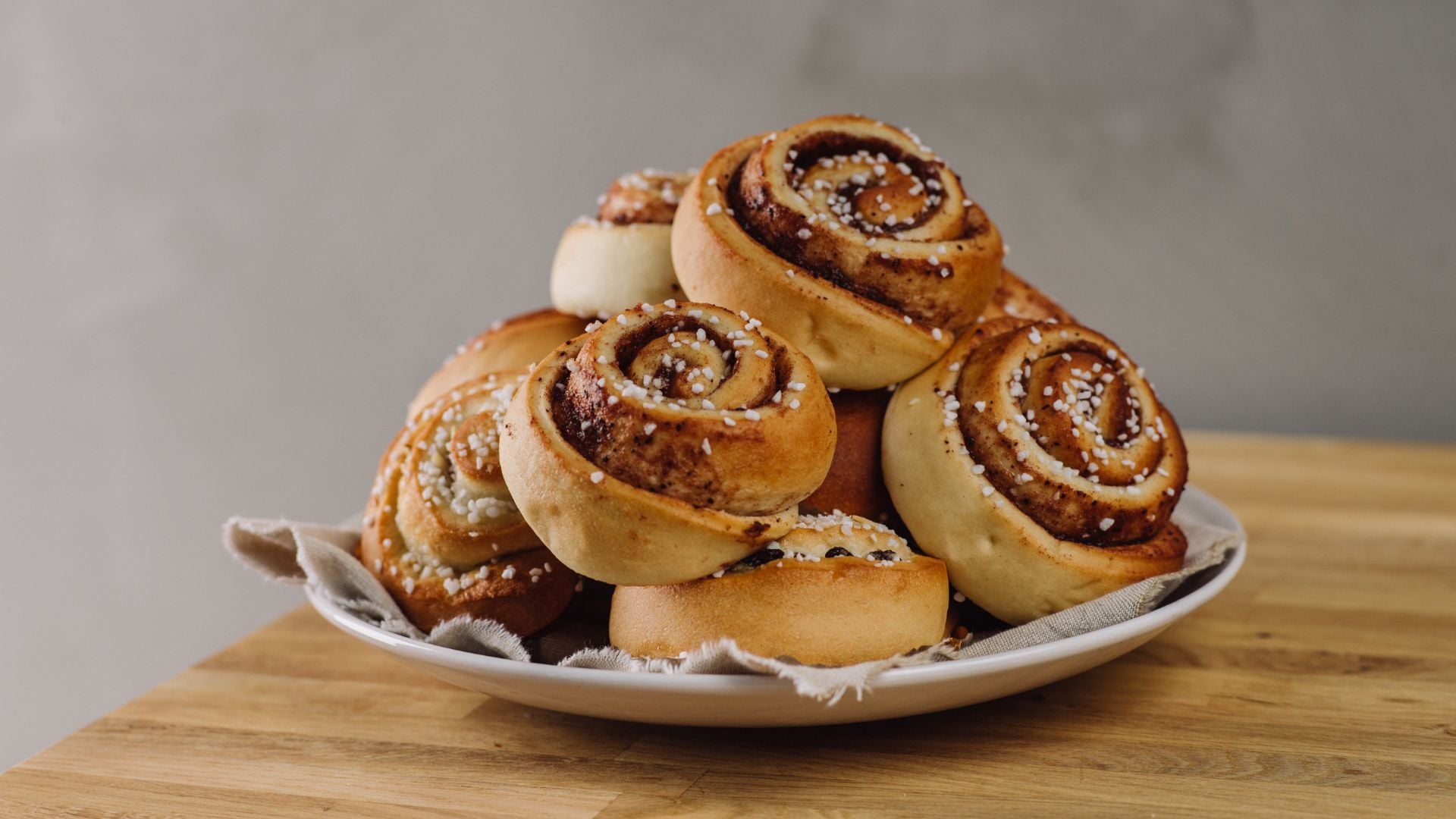 Bild på kanelbullar