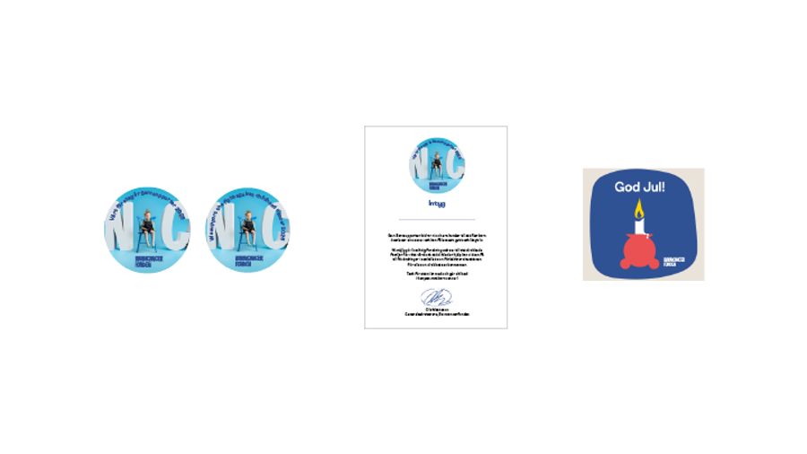 Barnsupporter Företag Liten