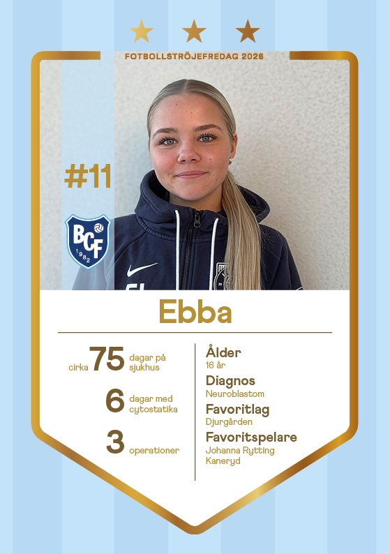 Fotbollskort Ebba