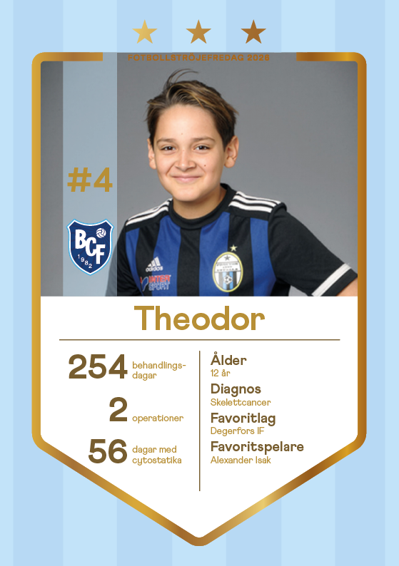 Fotbollskort Theodor