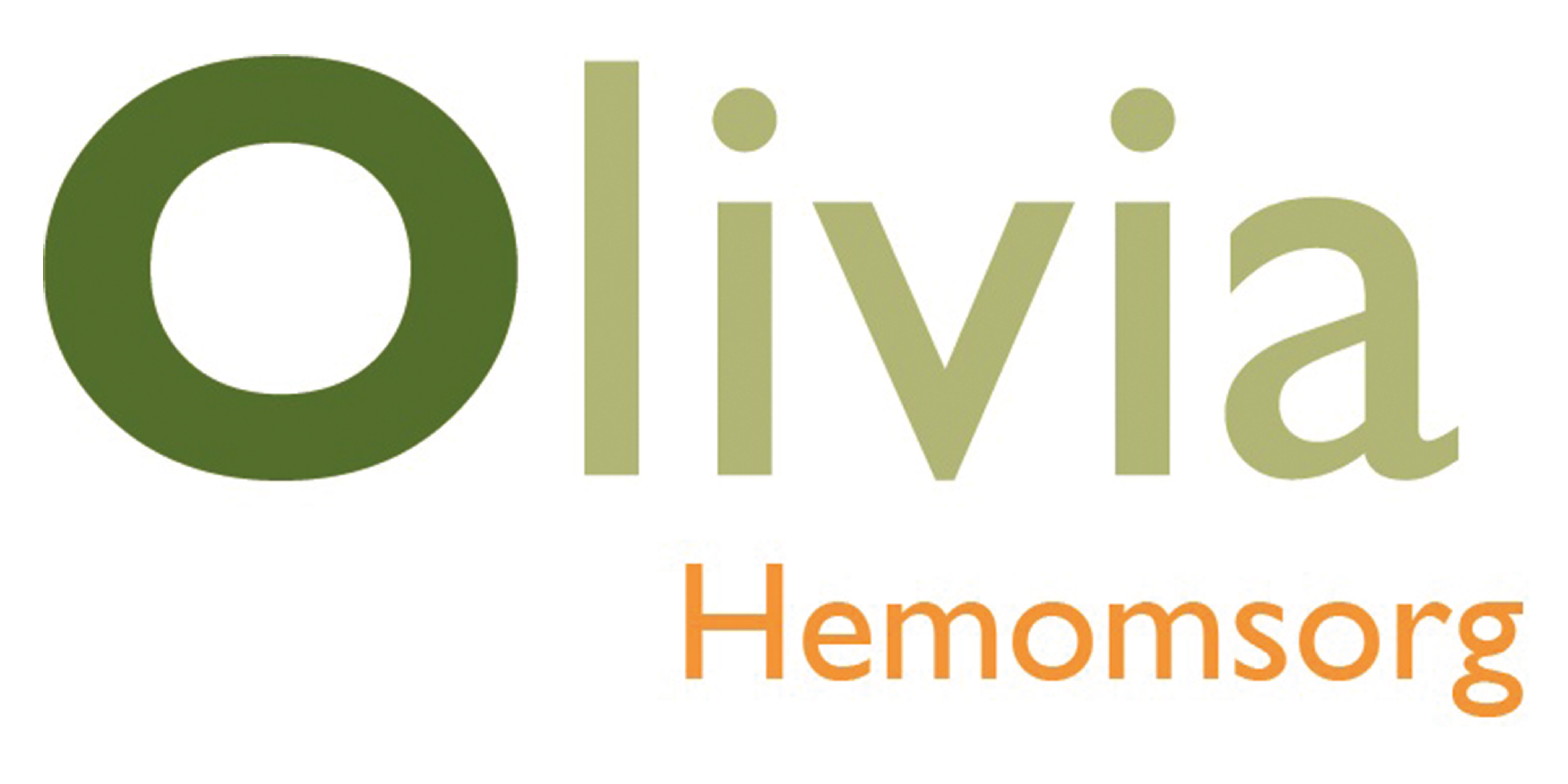 logotyp Olivia hemomsorg