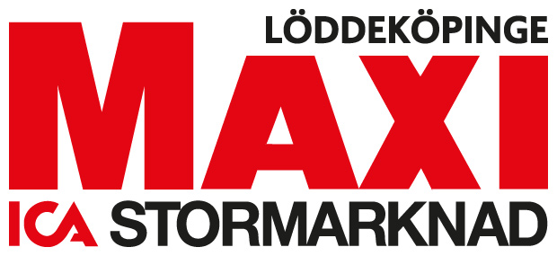 logotyp Maxi ICA Stormarknad Löddeköpinge